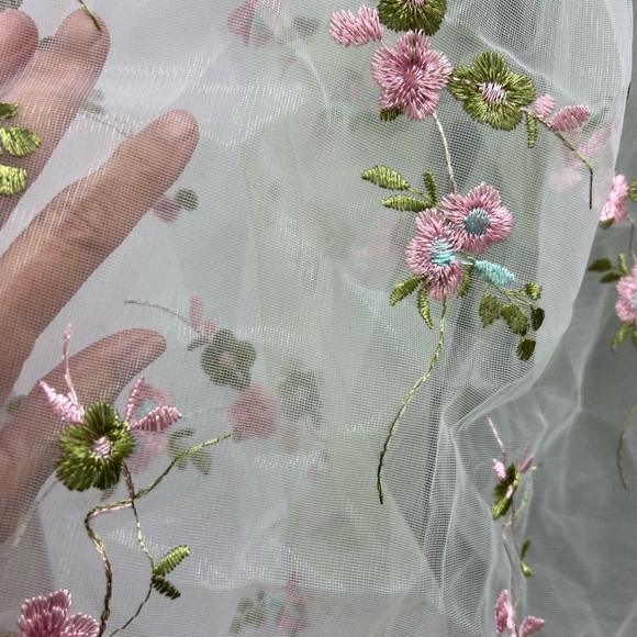 Fairy-core w Floral Overlay - Picture 4 of 4